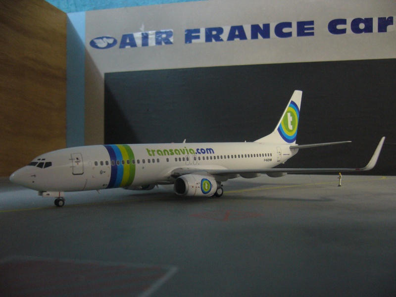 B737-8GJ TRANSAVIA AIRLINES REVELL F-DECALS compagnies aeriennes françaises d'hier et d'aujourd'hui pn44 P1060420