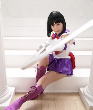 Cosplay Sailor Moon Saturn10