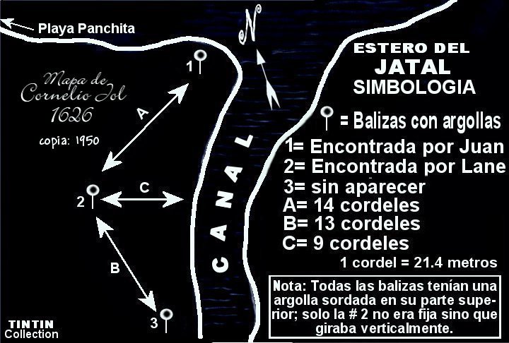 El estero del Jatal, mapa del pirata Jol 1626 Tt-est10