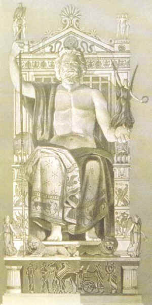 Statue chryslphantine de Zeus olympien. Zeus-o10