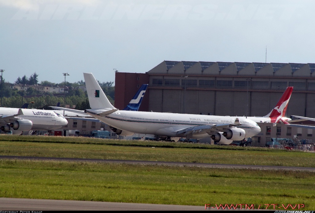 صور حصرية التقطت اليوم للطائرة الرئاسية الجزائرية الجديدة -Airbus A-340-541 VIP Myavia10