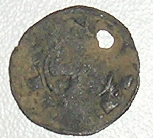 Dinero-pepion de Alfonso VIII, ceca Toledo X310