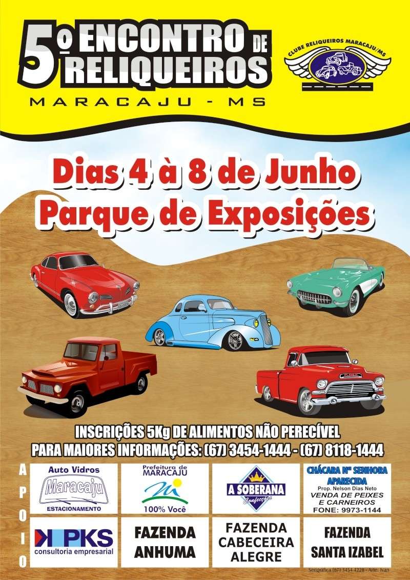 5º Encontro de Carros antigos - Maracaju/MS 4 a 8/06 Encont12