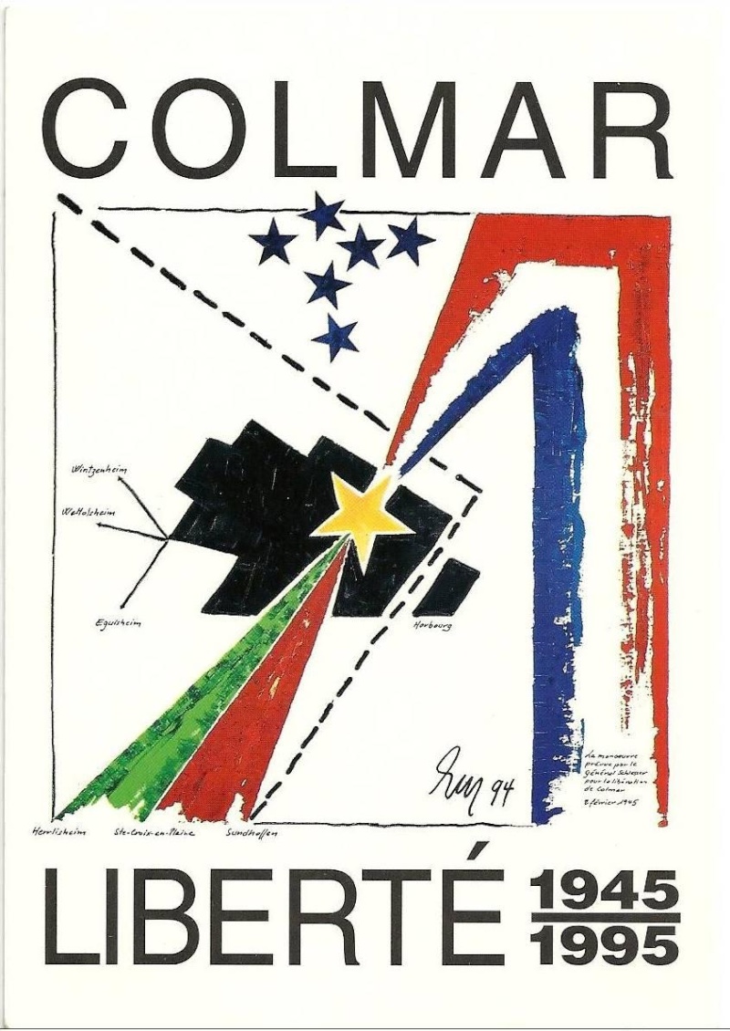 50em Anniversaire de la liberation de Colmar  Affich11