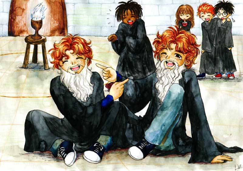 los gemelos Weasley Twinsb10