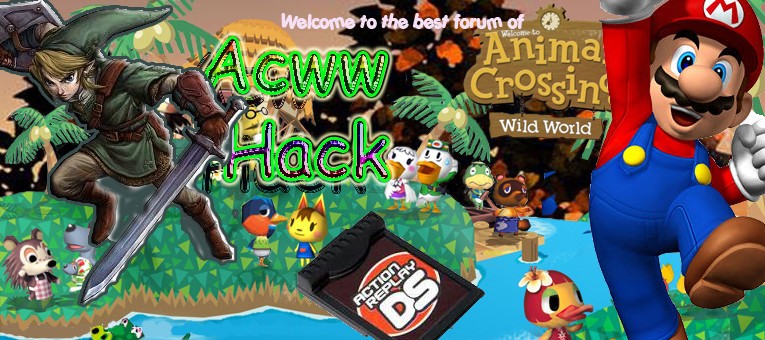 Hack AR Animal Crossing Wild World
