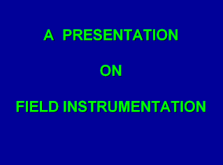 عرض تقديمي PPT رائع عن تكنولوجيا الأجهزة Instrumentations Instru11