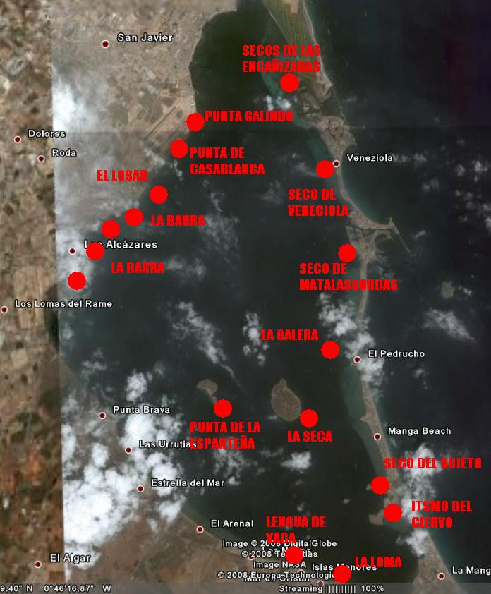 LUGARES PELIGROSOS PARA LA NAVEGACIN EN EL MAR MENOR Pp310