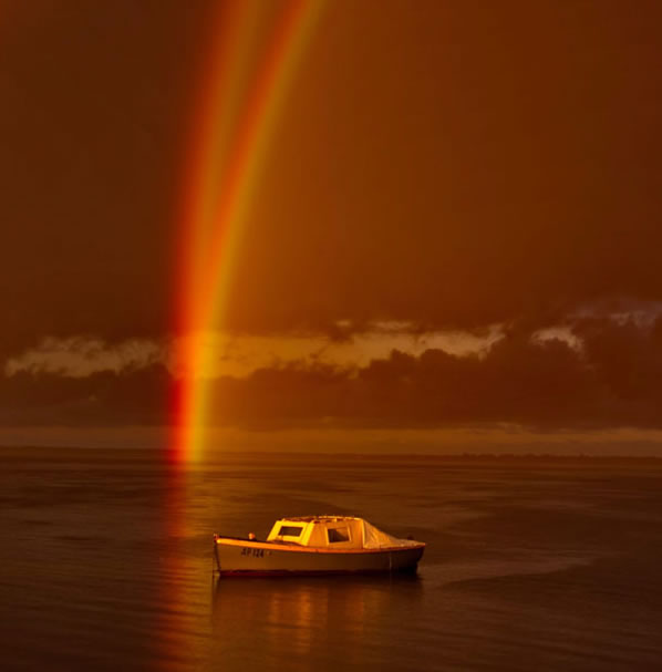 Un fotógrafo capta una raro “gemelo” de arco iris en Australia (Fotos)  Arco-i11