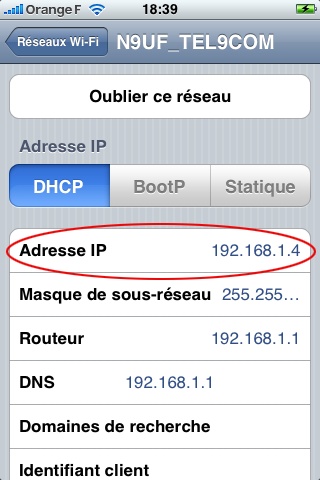 *** TUTO *** : Comment conaître l'adresse IP de votre iPhone Img_0039