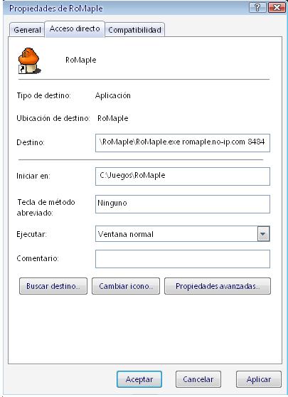 RoMaple en Pantalla Completa (sin DxWnd) Romapl10