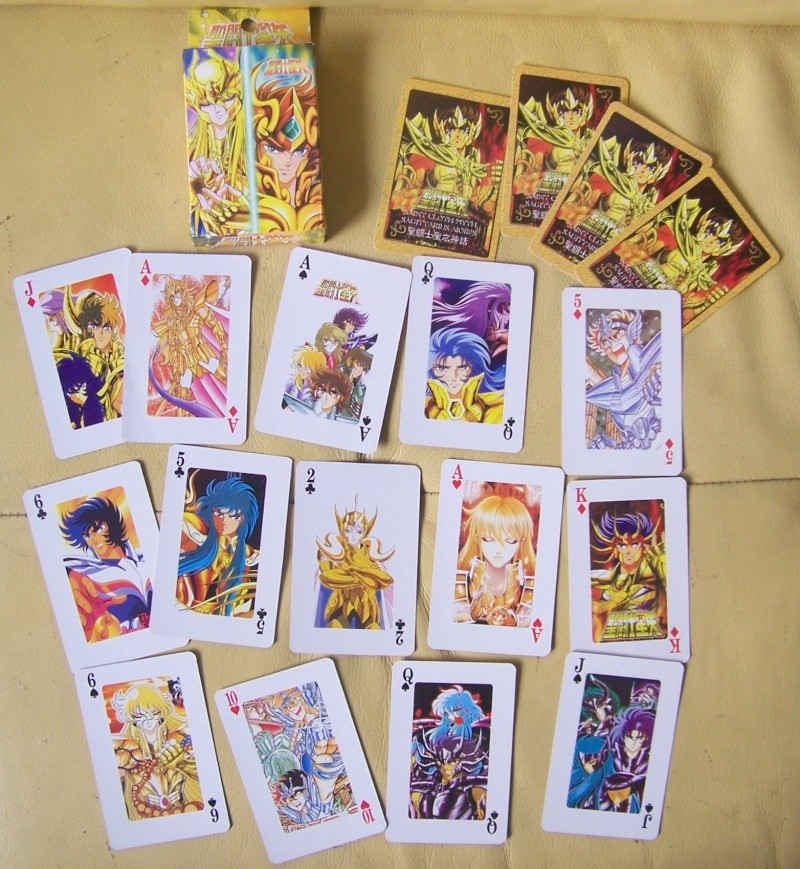 Jeux de cartes saint seiya Cartes12