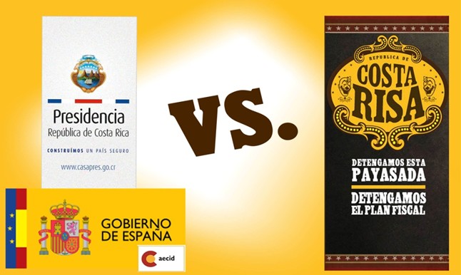 Zapatero financia una campaña para subir los impuestos en Costa Rica Costar10