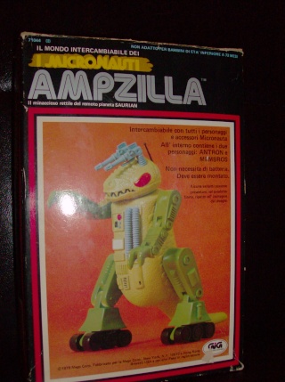 Micronauti Micronauts Ampzilla  con Box  + Repto - anno 1979 RARISSIMO !!! Hpim5210