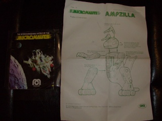 Micronauti Micronauts Ampzilla con Box + Repto - anno 1979 RARISSIMO !!! Hpim5220