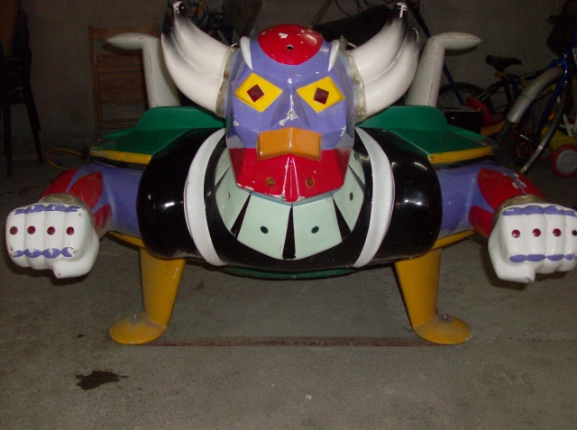 Goldrake Atlas Ufo Robot Goldorak Grendizer, Anni 70 80 Vintage Giostra d`epoca Hpim6824