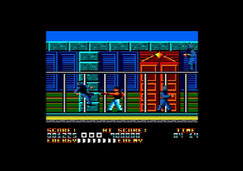 [RETROGAMING] Dragon Ninja sur Amstrad CPC 110
