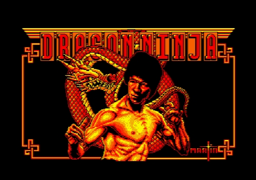 [RETROGAMING] Dragon Ninja sur Amstrad CPC 1310