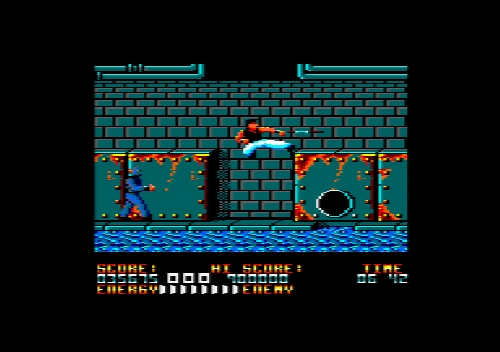 [RETROGAMING] Dragon Ninja sur Amstrad CPC 510