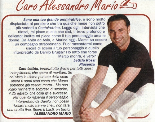 ALESSANDRO MARIO Lastsc13