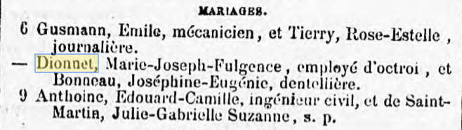 René Dionnet : petit essai biographique et généalogique Courri10