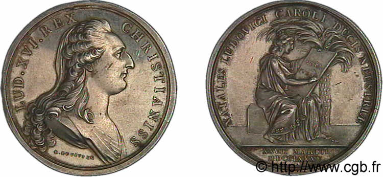 Médailles Louis XVII Naissa10