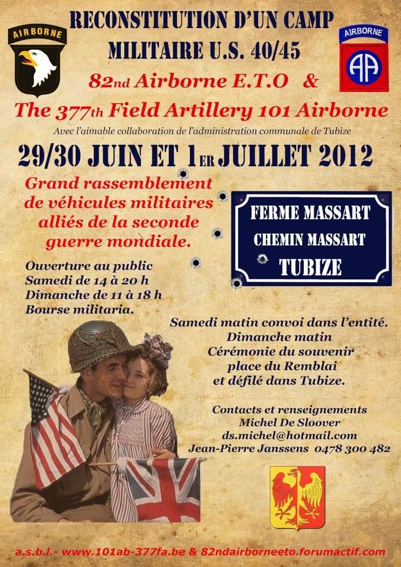 Camp de Tubize - 29 juin au 01 juillet 2012. Tubize15