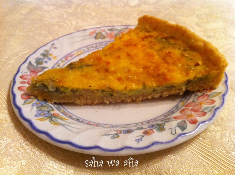 ~*~ Quiche (Cheese & Courgette Flan) ~*~  Quiche10