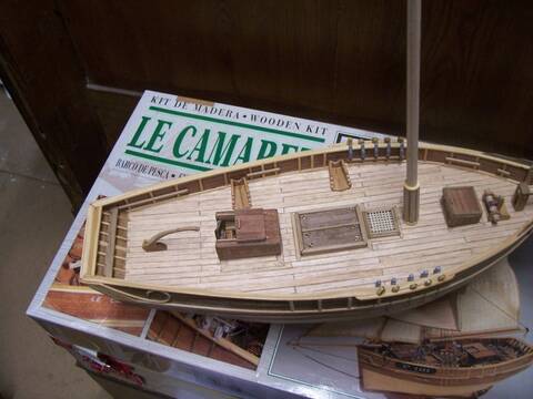 Maquette bateau bois 'Camaret