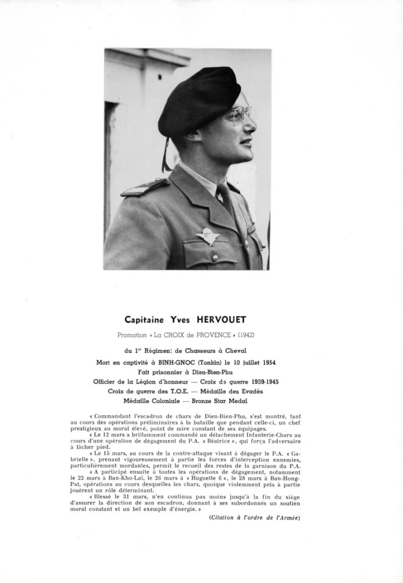 Capitaine Yves HERVOUET, 1er RCC, MPLF en 1954 Her_it10