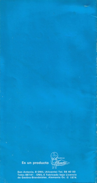 Famobil catalogo general del año 1978 02410