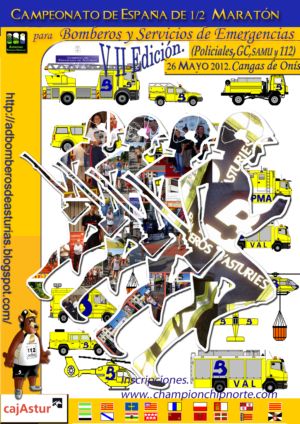 26/05/2012. (CLASIFICACIONES) de la VII Edición CTo de España de 1/2 Maratón para Bomberos y Servicios de Emergencias. (En construccion) 300car10