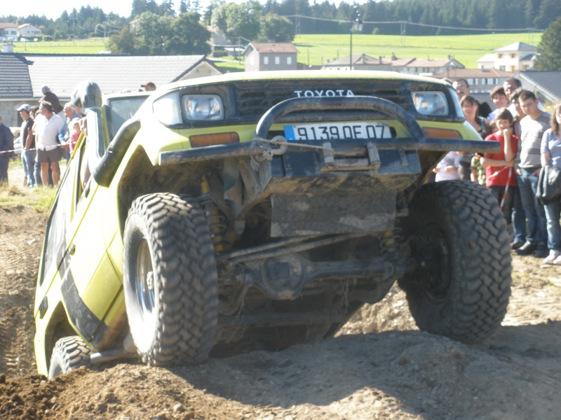 démo 4x4 à St André en vivarés dimanche 31 juillet 2610