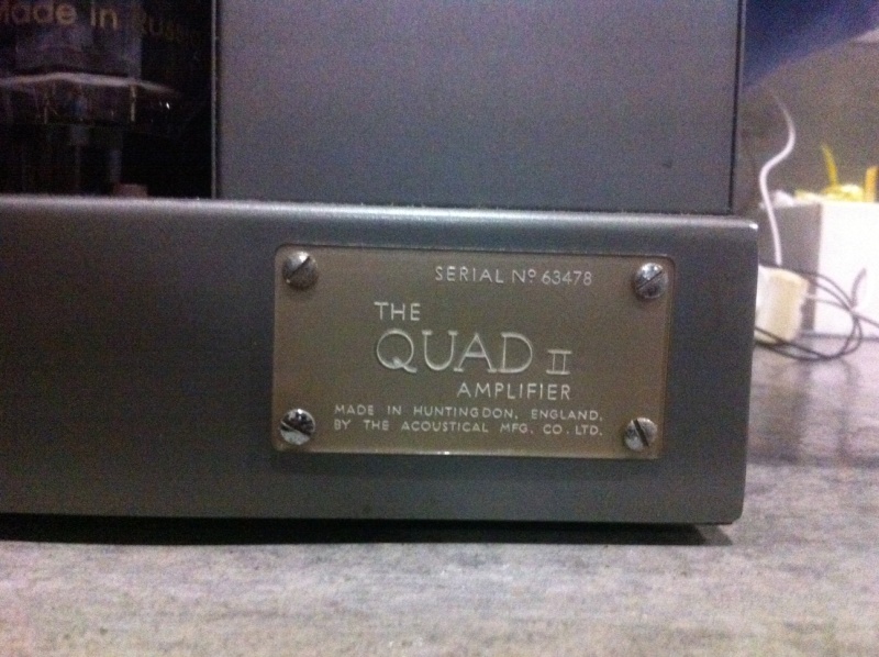 Quad II mono blocks power amps(used)sold Photo_21
