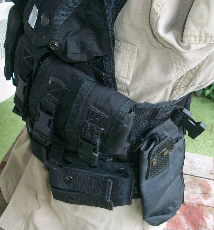 American Body Armor Black Modular Vest 00272