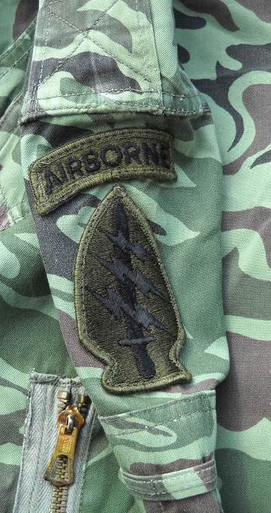 Unusual US Special Forces Advisors Uniform - South Korean Wave/Noodle Pattern 00413