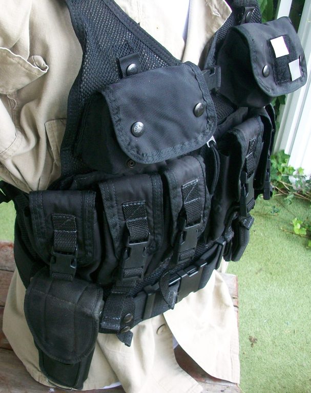 American Body Armor Black Modular Vest 00448
