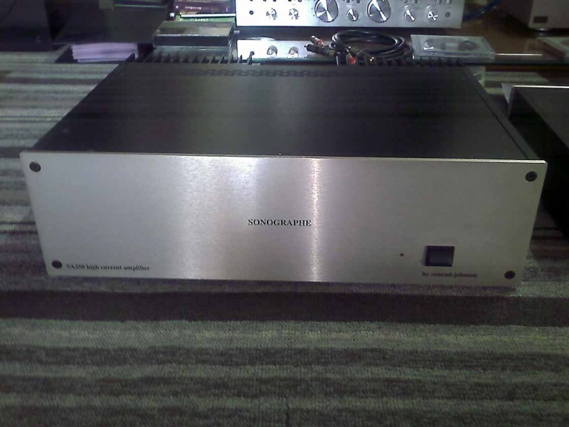 Sonographe SA250 high current amplifier by Conrad-Johnson (Used) SOLD Conrad12