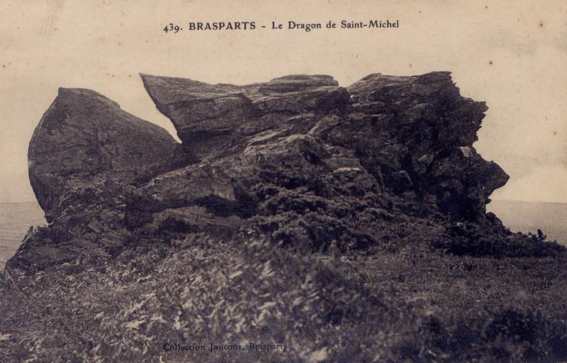 Toponymie des Monts d'Arrée : le dragon de Saint Michel Dragon10