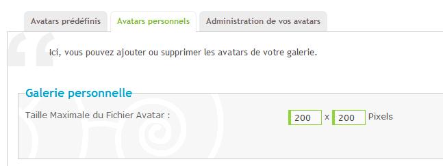 Agrandir les avatars 511