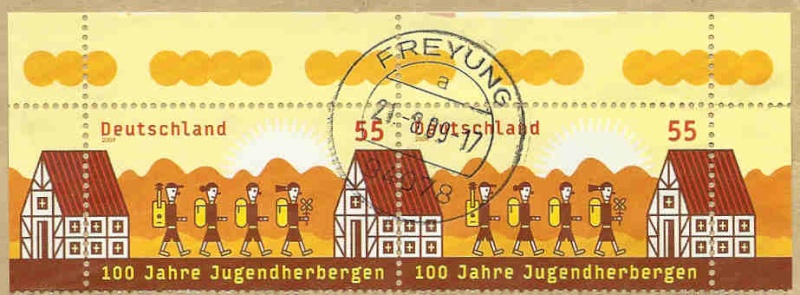 Briefmarken - Briefmarken mit durchlaufendem Markenbild Bild_d10