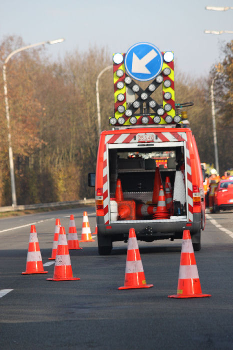 Brabant wallon: nos pompiers testent une nouvelle directive de balisage routier Img_0016