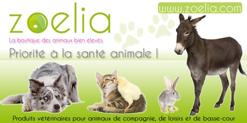 ZOELIA - La qualité de vos produits vétérinaires  Bannie10