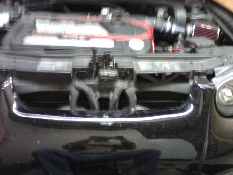 B5.5 Grill install on a MK4 w/EuroWise Front bumper - How to... 05111211
