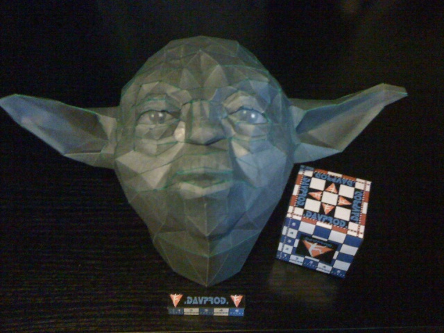 Mon deuxième papercraft Yoda_b17