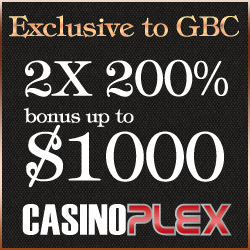 Casino Plex Halloween Promotion 2 x 100% up to $500 Reload Bonus 250x2510