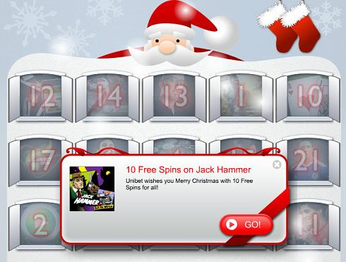 10 Free Spins on Jack Hammer (no deposit) Jjj11