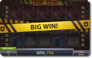 Hey Casino 100 Free Spins on Crime Scene ( GBC Exclusive ) Title518