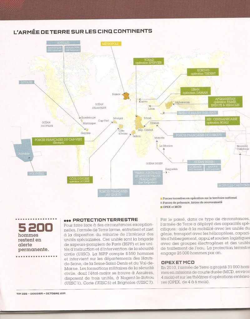 dossier :armée de terre  2012 02011