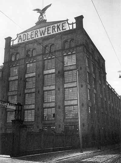 les usines de production allemandes A10